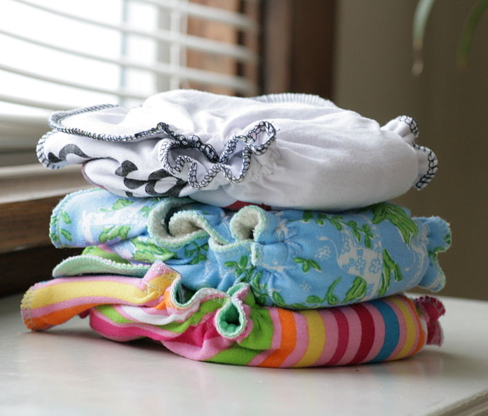 File:Stack of cloth diapers.jpg