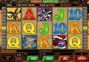 Mega Moolah Casino Slot